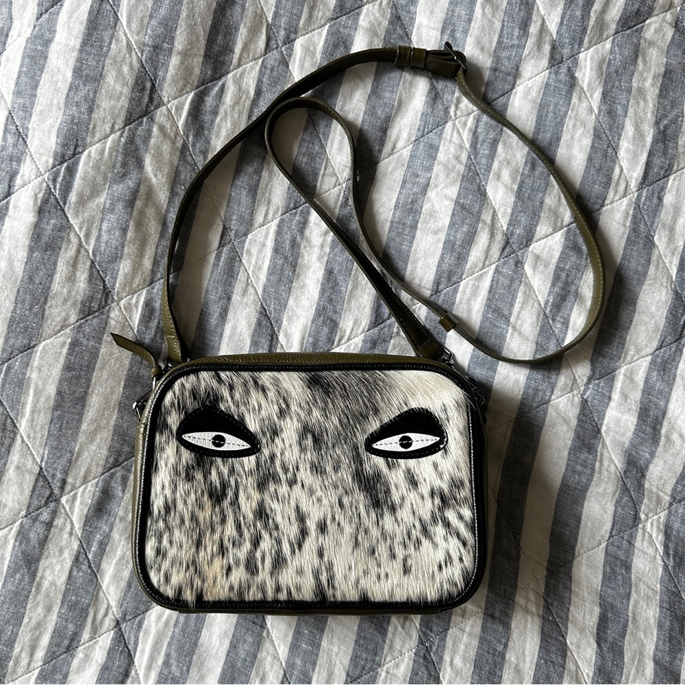Min & Mon Verto Cowhide Crossbody Bag